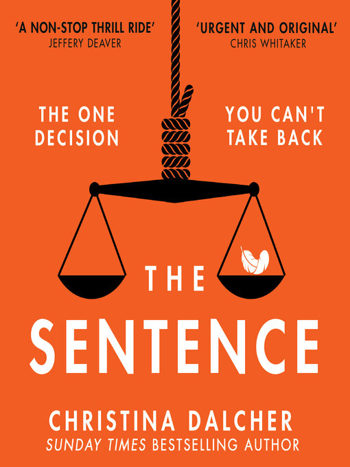 Title details for The Sentence by Christina Dalcher - Wait list